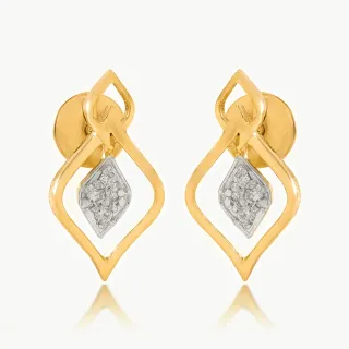 Stylish Design Diamond Earrings