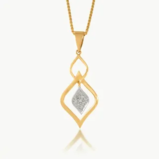 Stylish Design Diamond Pendant