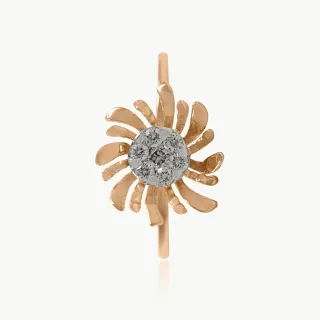 Sunny Flower Diamond Ring