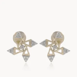 Vortex Gleam Diamond Studs