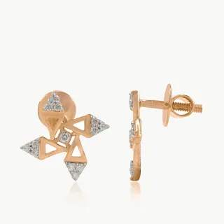 Vortex Gleam Diamond Studs