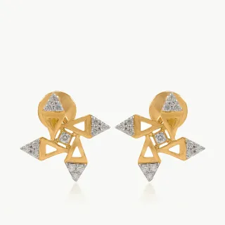 Vortex Gleam Diamond Studs