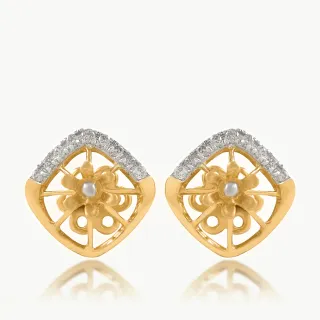 Yachi Design Diamond Earrings