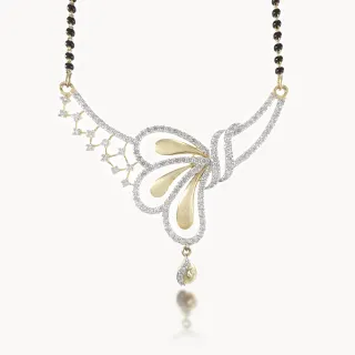 Zizi Round Diamond Mangalsutra