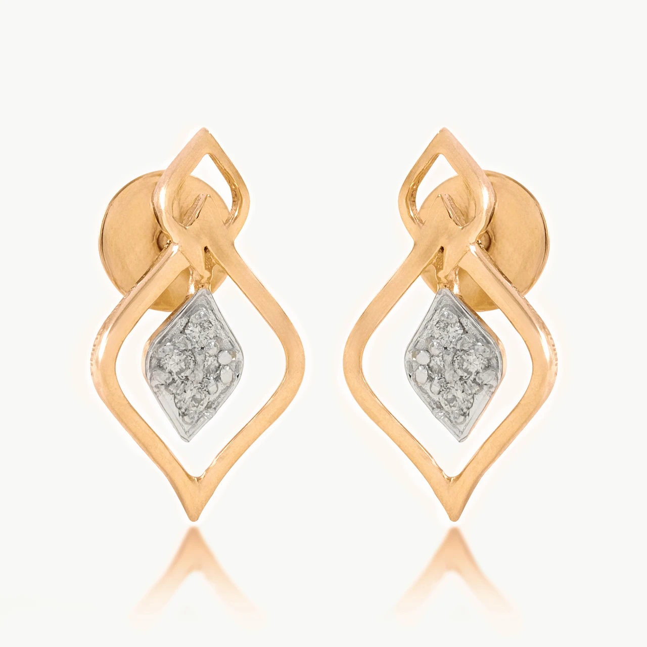 Stylish Design Diamond Earrings