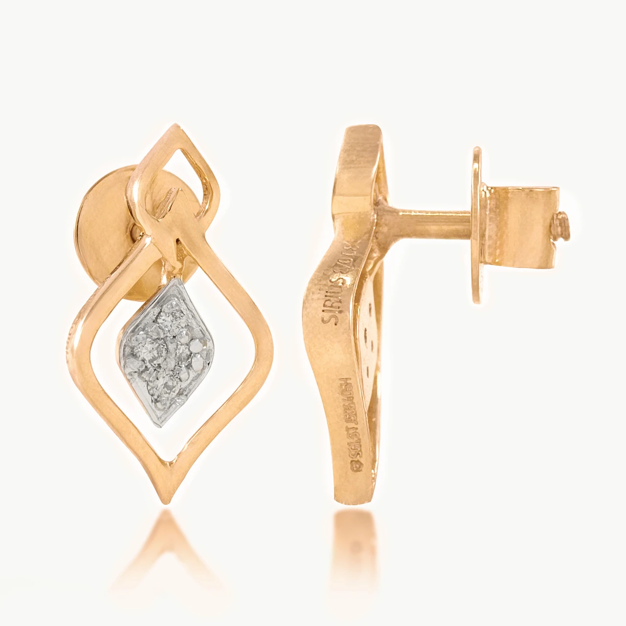 Stylish Design Diamond Earrings