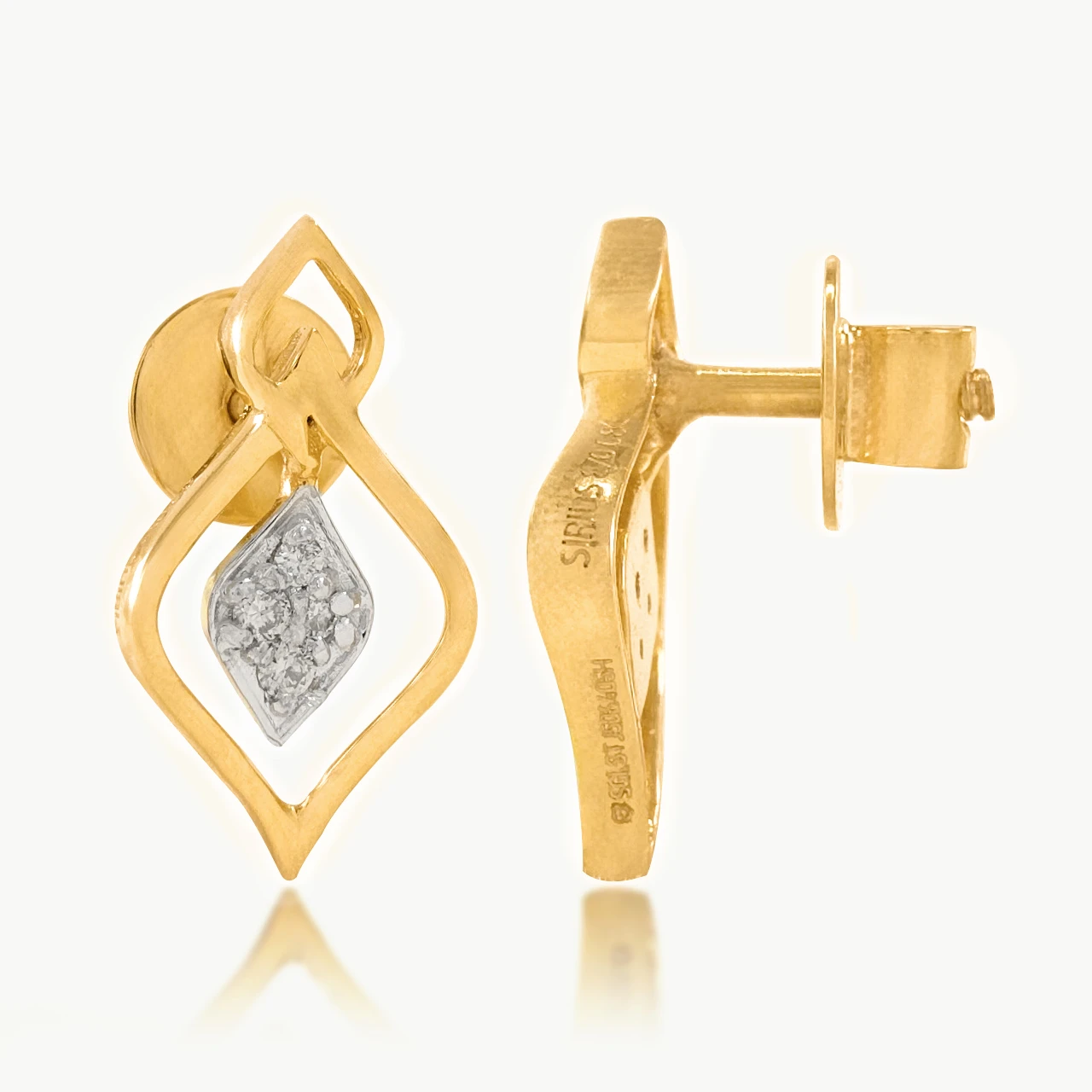 Stylish Design Diamond Earrings