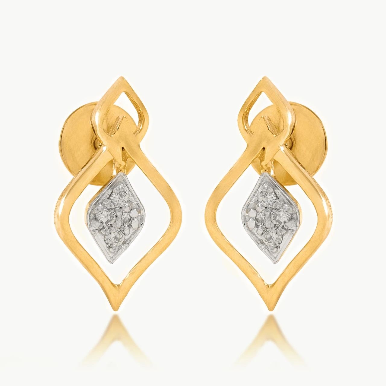 Stylish Design Diamond Earrings