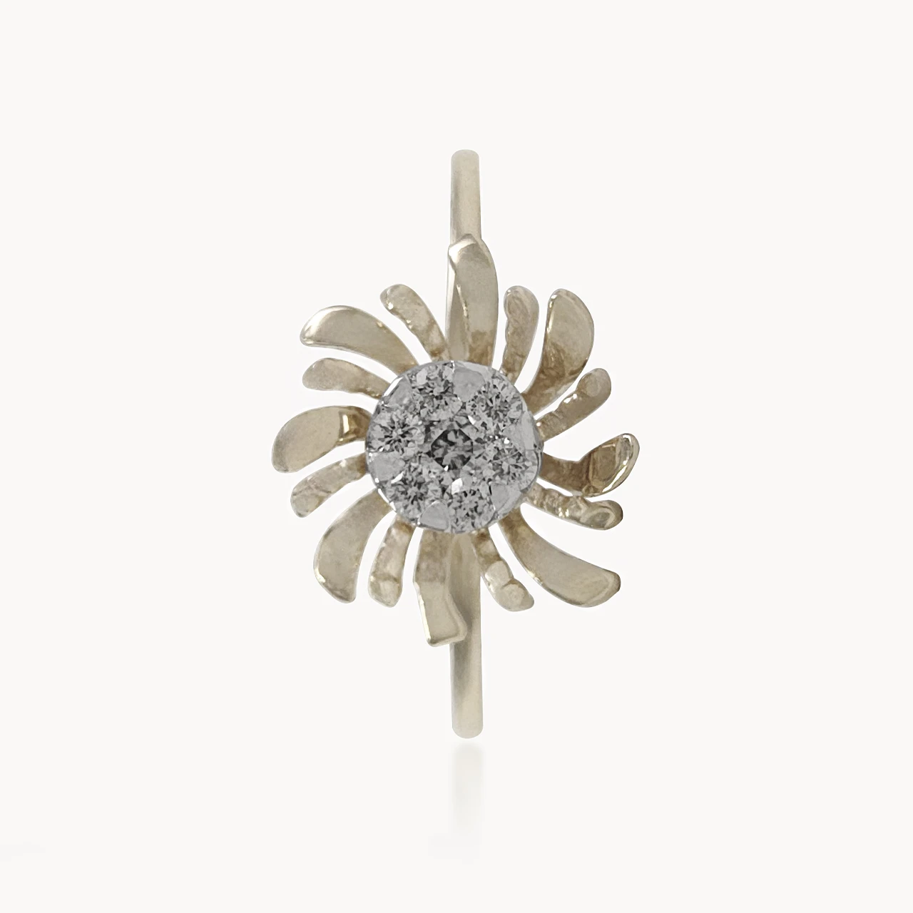 Sunny Flower Diamond Ring