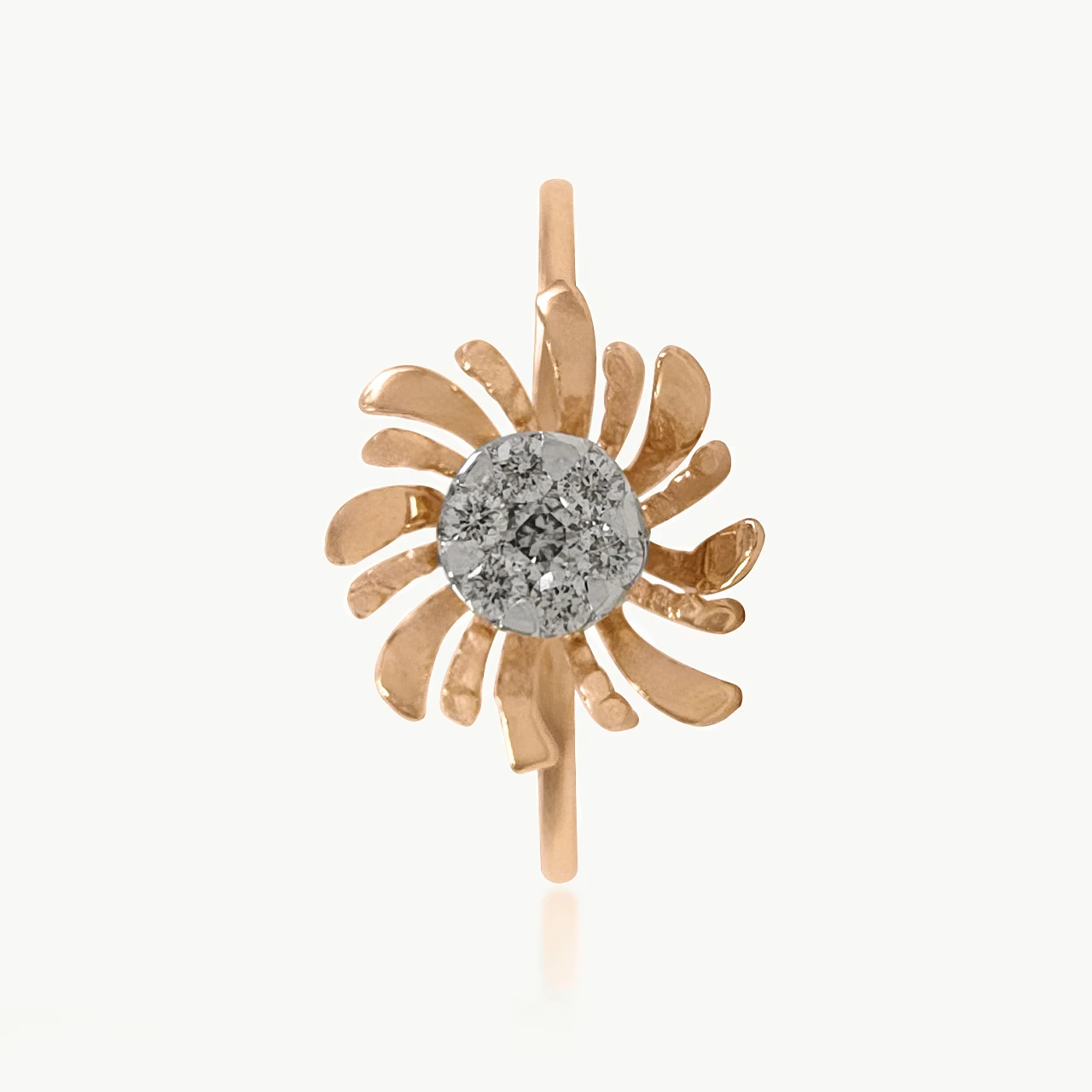 Sunny Flower Diamond Ring