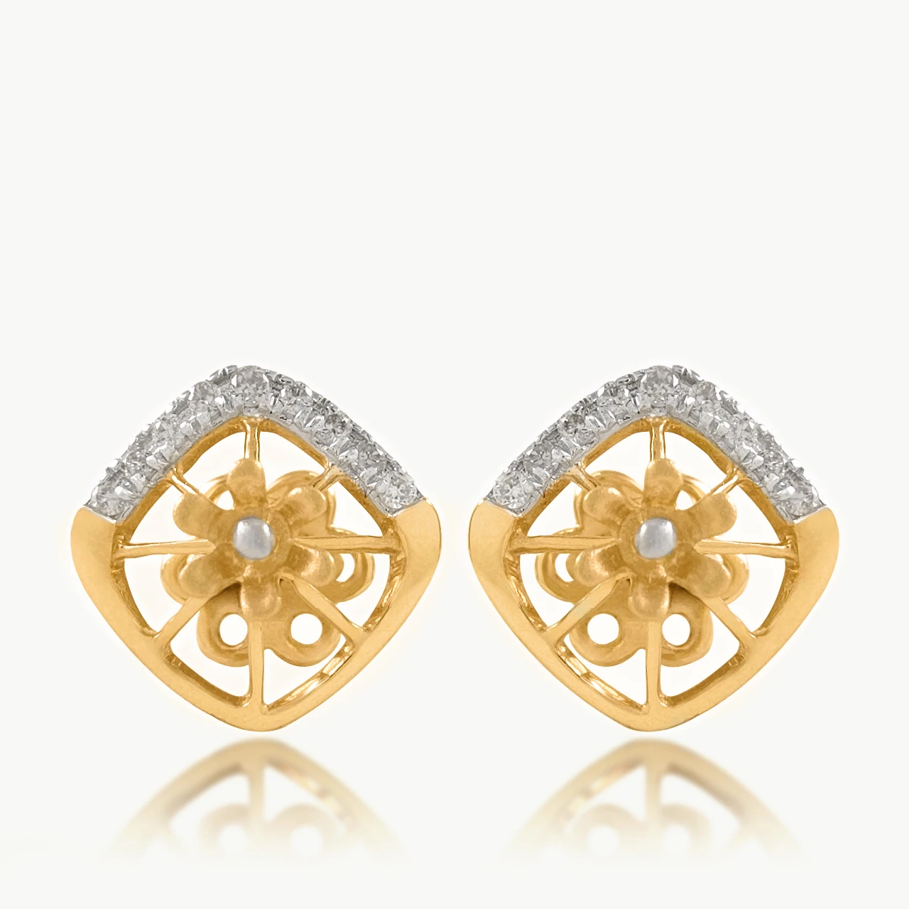 Yachi Design Diamond Earrings
